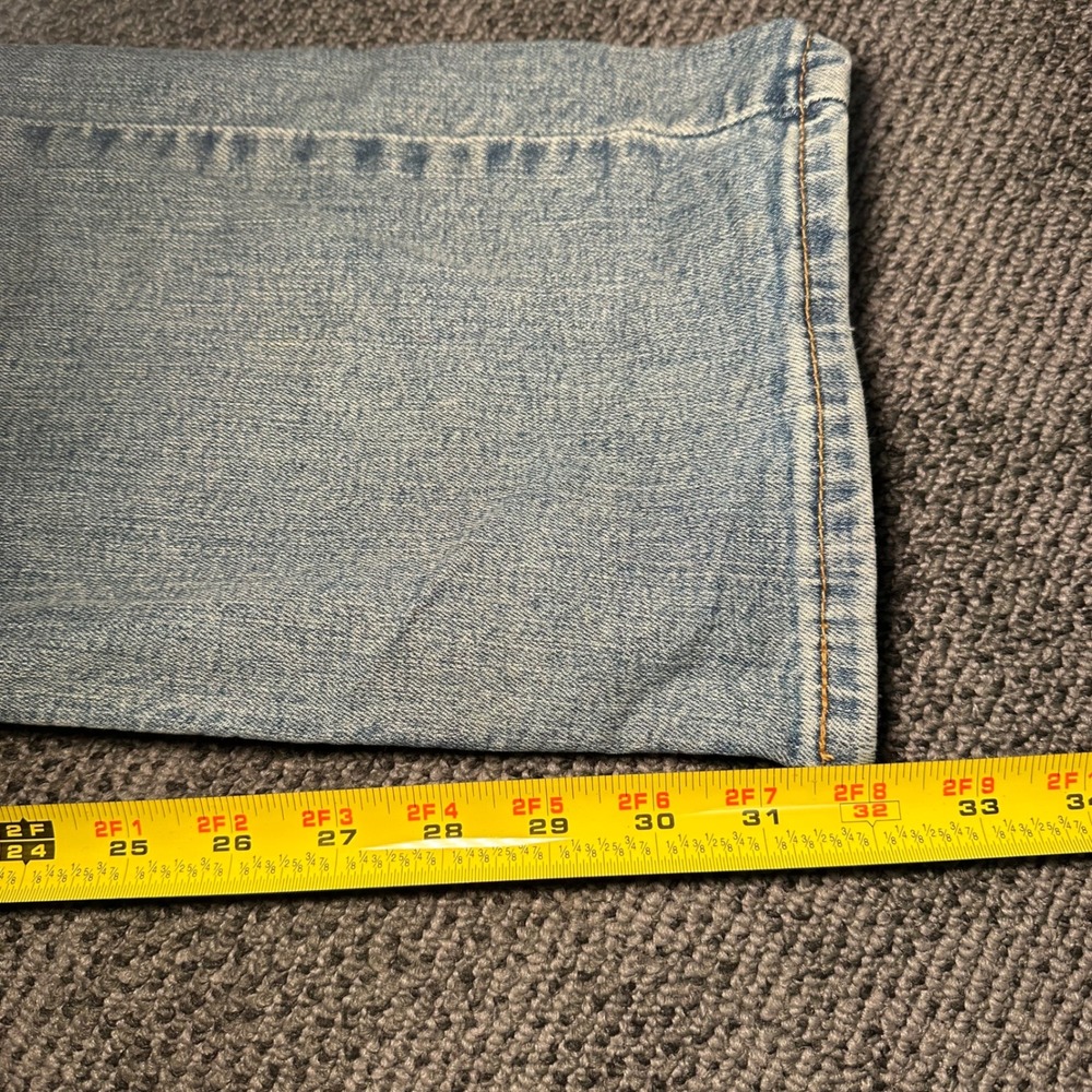 Levis 511 Slim Fit Jeans Mens 40x32 Light Wash Blue Denim 04511-1390 - Picture 8 of 11